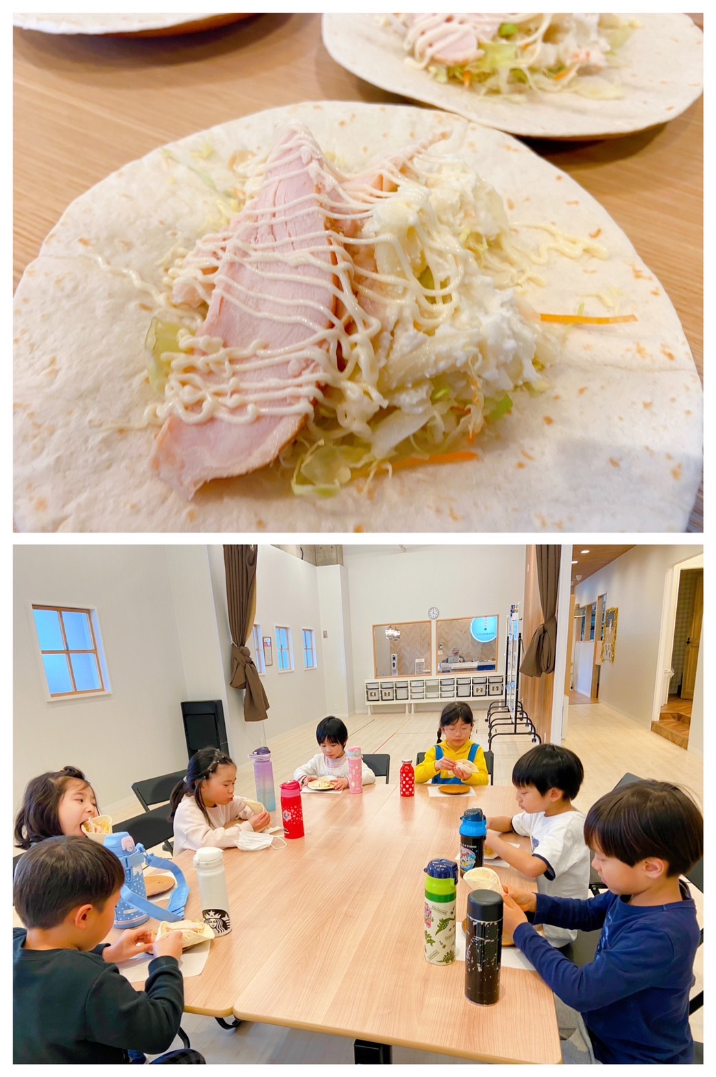 【都筑校】トルティーヤ巻ける？