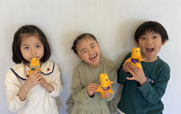 【都筑校】かわいいひよこ＆たまごデー！🐣