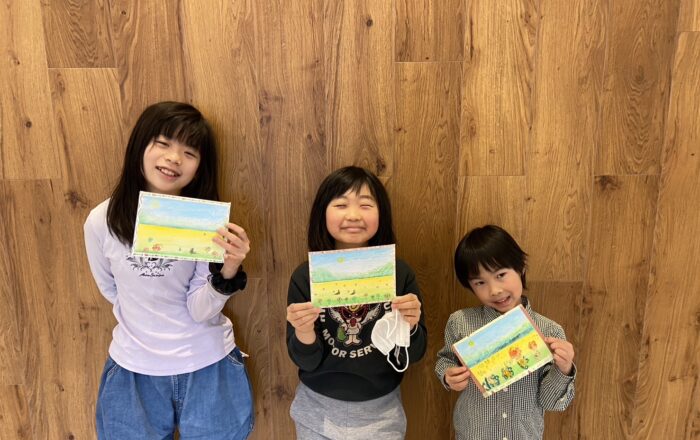 【都筑校】春の風景を描きました♪