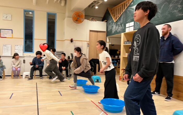 【青葉校】バケツの中から単語カードを探せ！