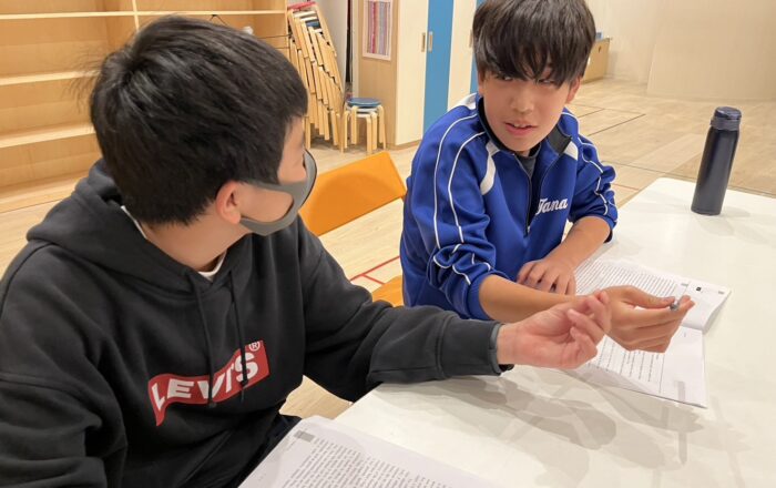 【青葉校】木曜日、英検チームがんばっています!