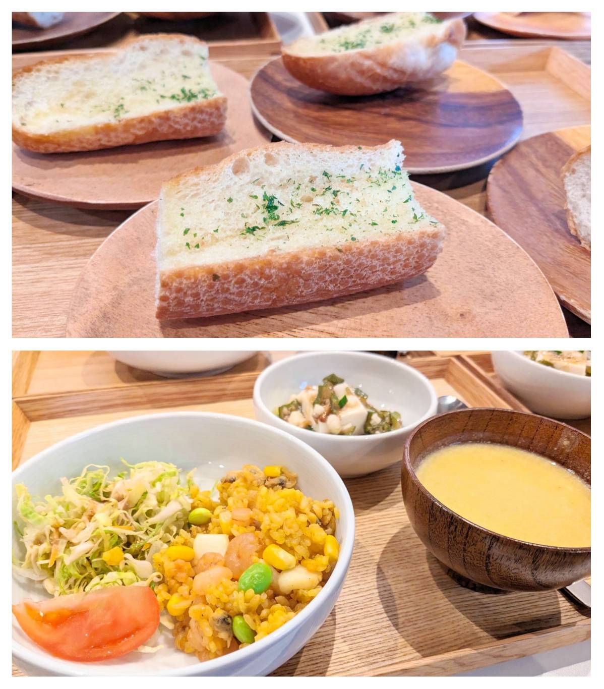 【青葉校】春のガーリックトースト