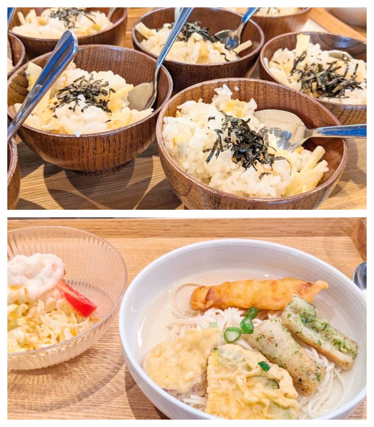 【青葉校】冷やし天ぷら饂飩