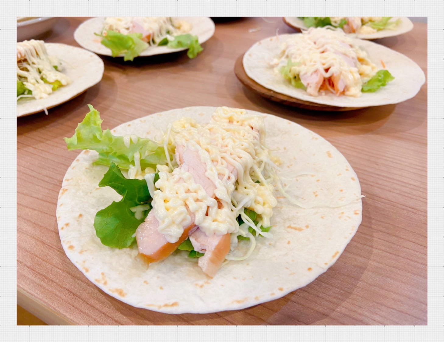 【都筑校】色々なところにマヨ