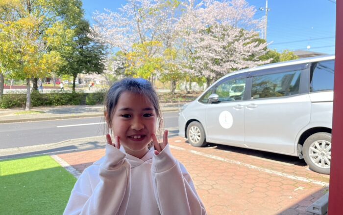 【青葉校】Such a beautiful spring day!(素敵な春の日だね!)
