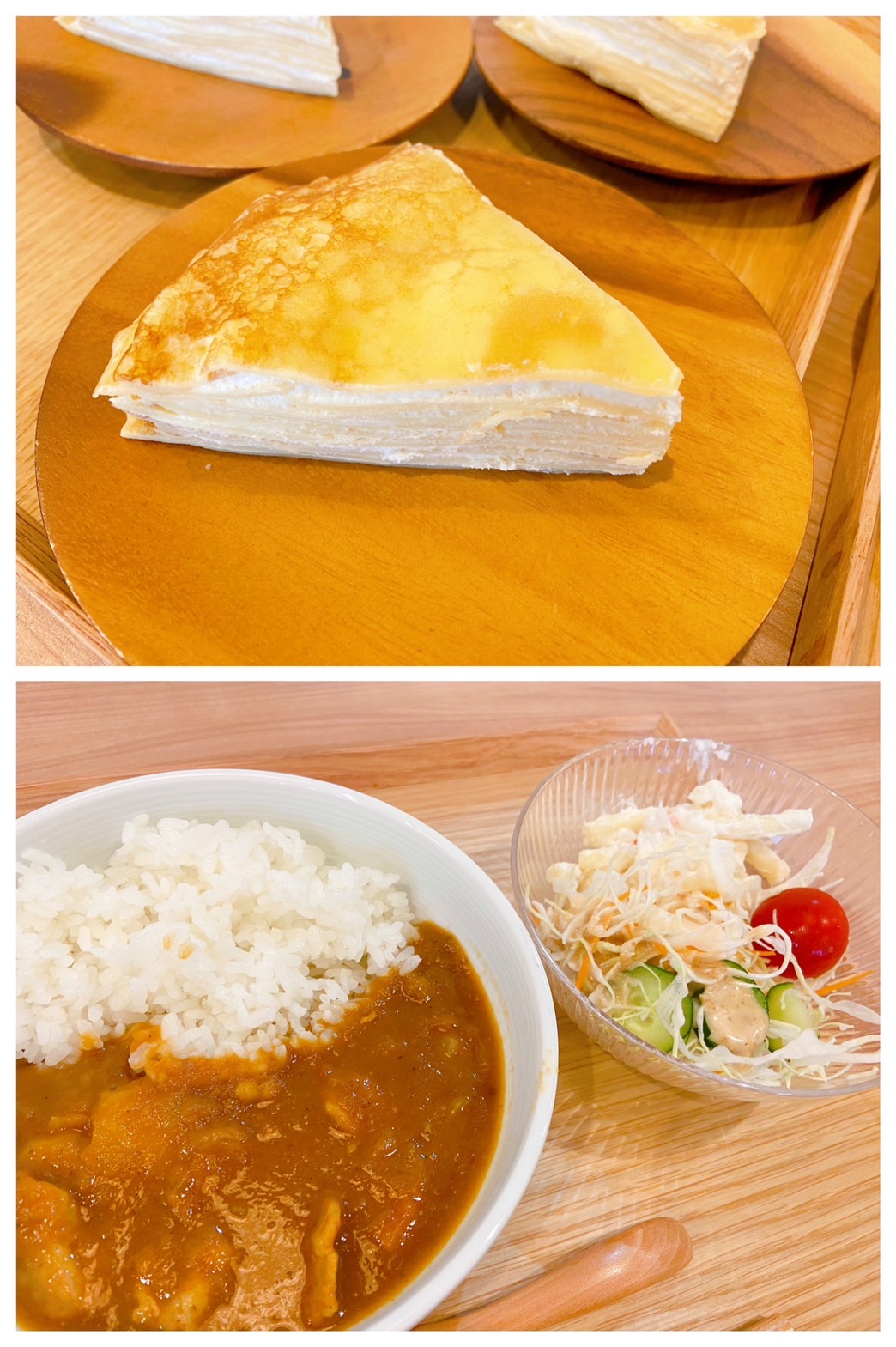 【都筑校】感動のミルクレープ！