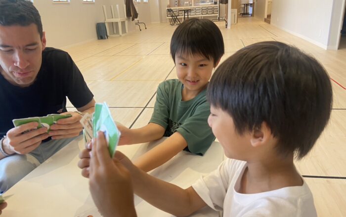 【都筑校】キッズパスポートに早く来ると…