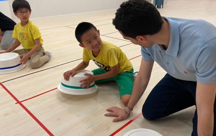 【都筑校】ストーリータイムとゲームタイムの様子