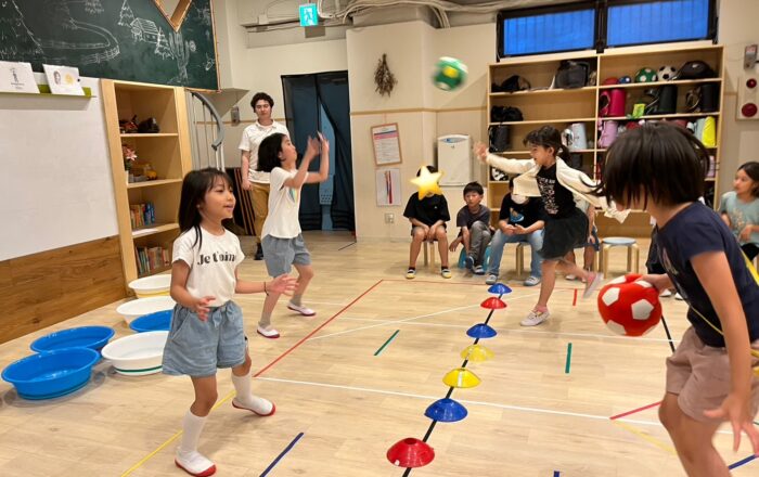 【青葉校】ゴールを目指してシュート！