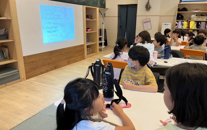 【青葉校】Q&A（質問と回答）の練習をしています！