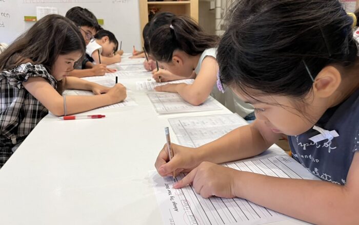 【青葉校】ワークショップタイムはリーディングの練習をしています✏