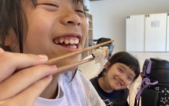 【都筑校】寿司どれくらい食べれるかな？