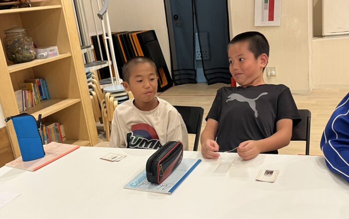 【青葉校】過去形だけを使ってストーリーを作ってみよう♪