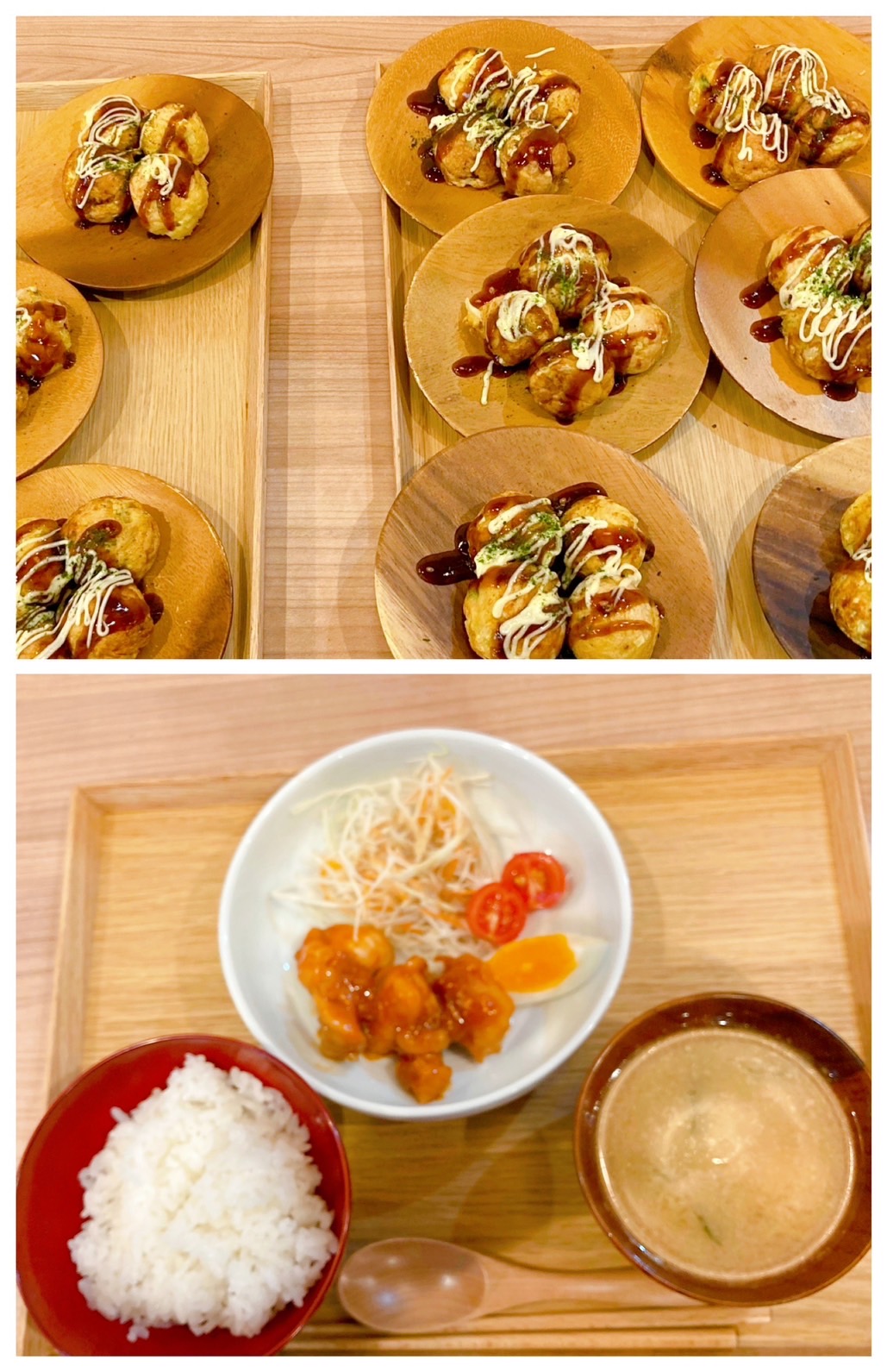 【都筑校】たこ焼き！