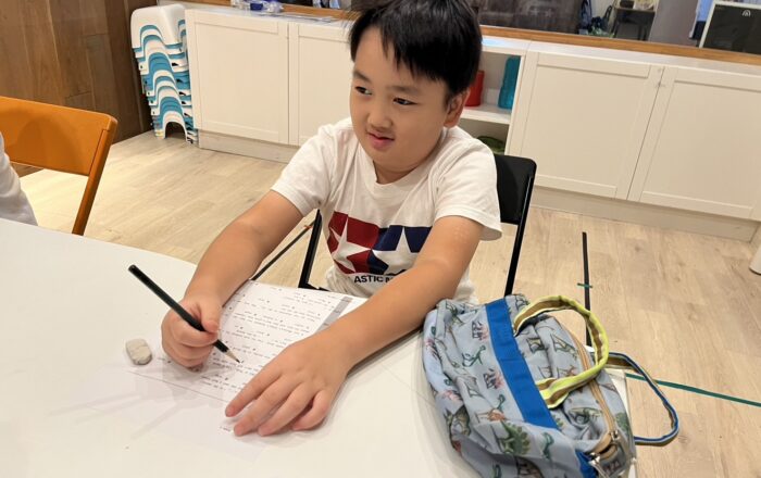 【青葉校】来月の英検に向けてがんばっています！