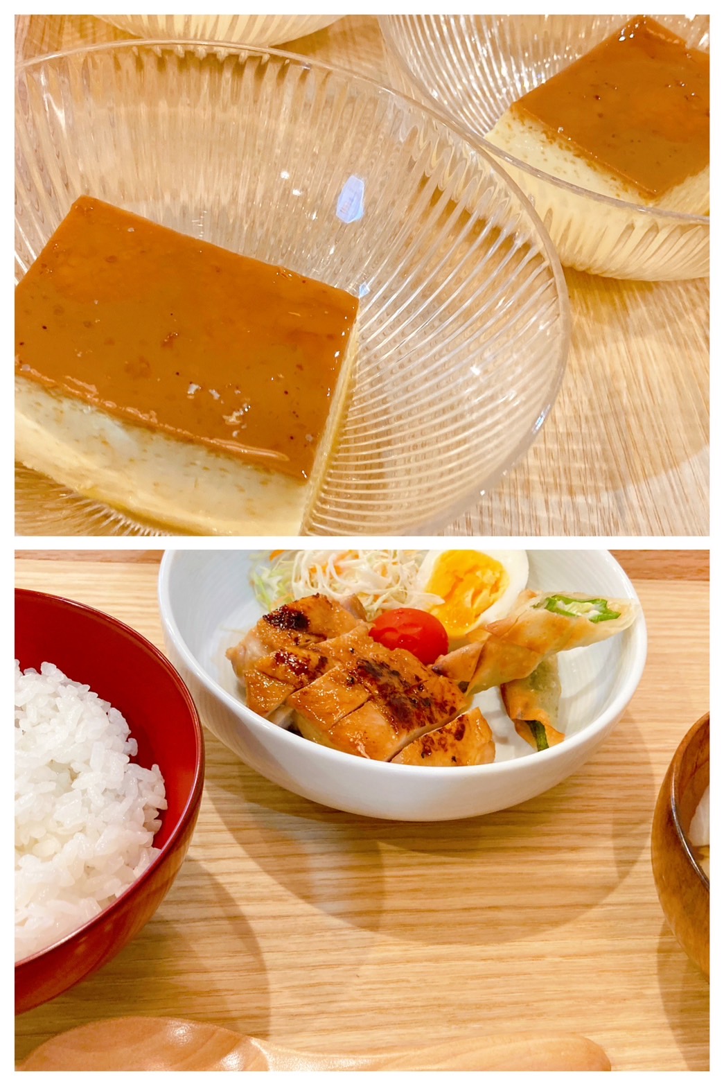 【都筑校】プリン柔らかいね～