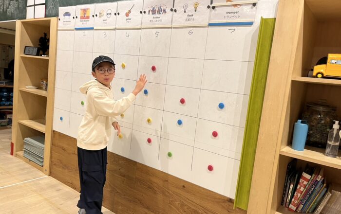 【青葉校】６時からはジェスチャーチャレンジとコネクトゲーム♪