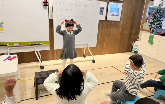 【青葉校】クリスマスストーリーのパート２を練習しました🎅