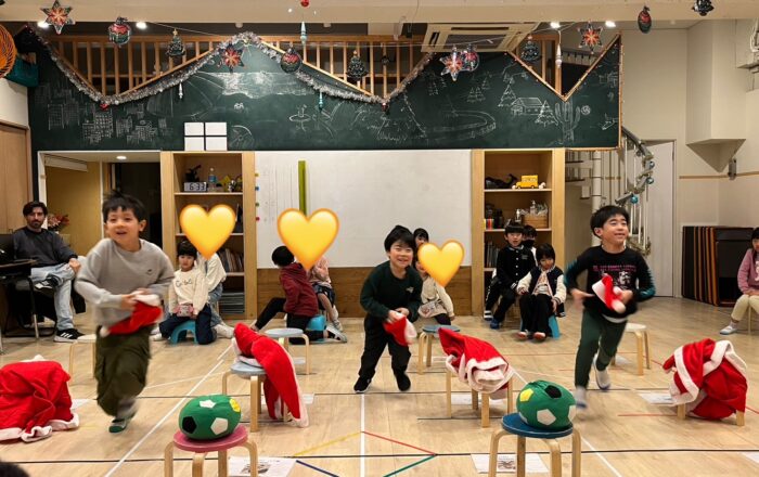 【青葉校】今週はサンタの着せ替えゲーム🎅