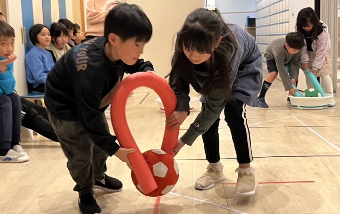 【青葉校】今週のアクティビティはPressure ! (プレッシャー！）