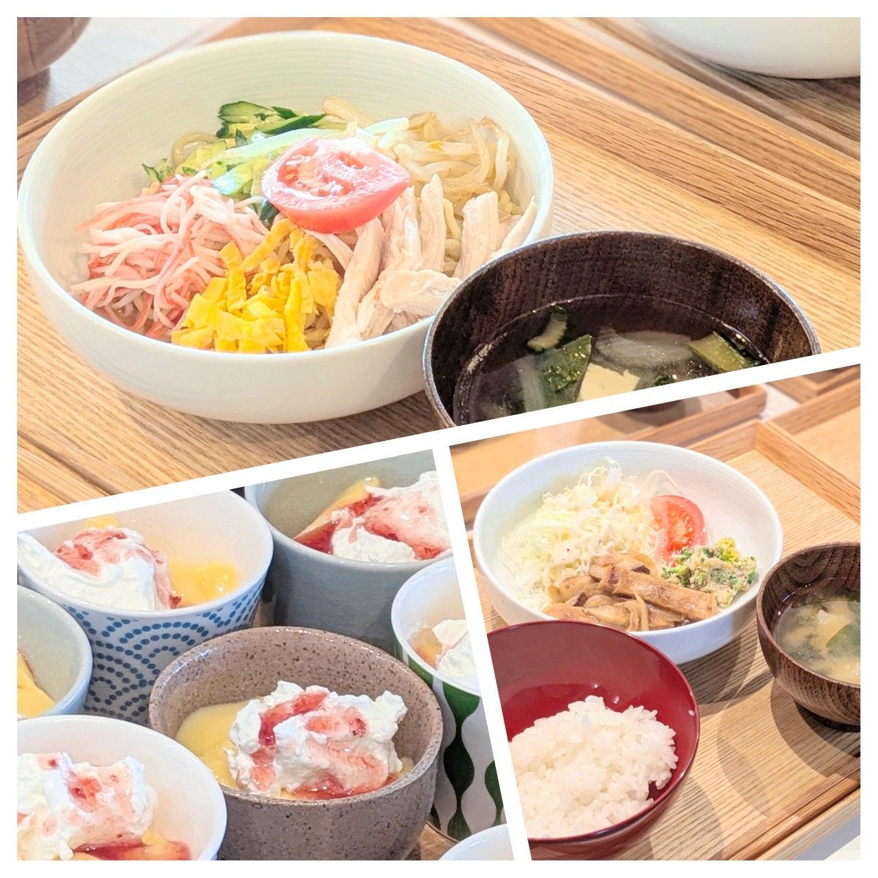 【青葉校】冷やし中華がうれしい