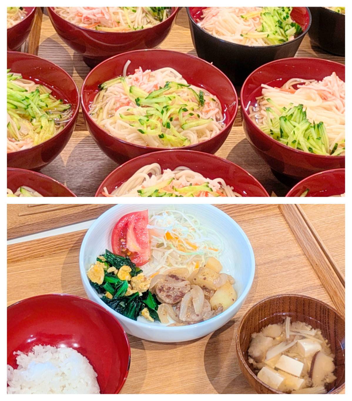 【青葉校】冷やし麺で涼を楽しむ季節が近づいてきました