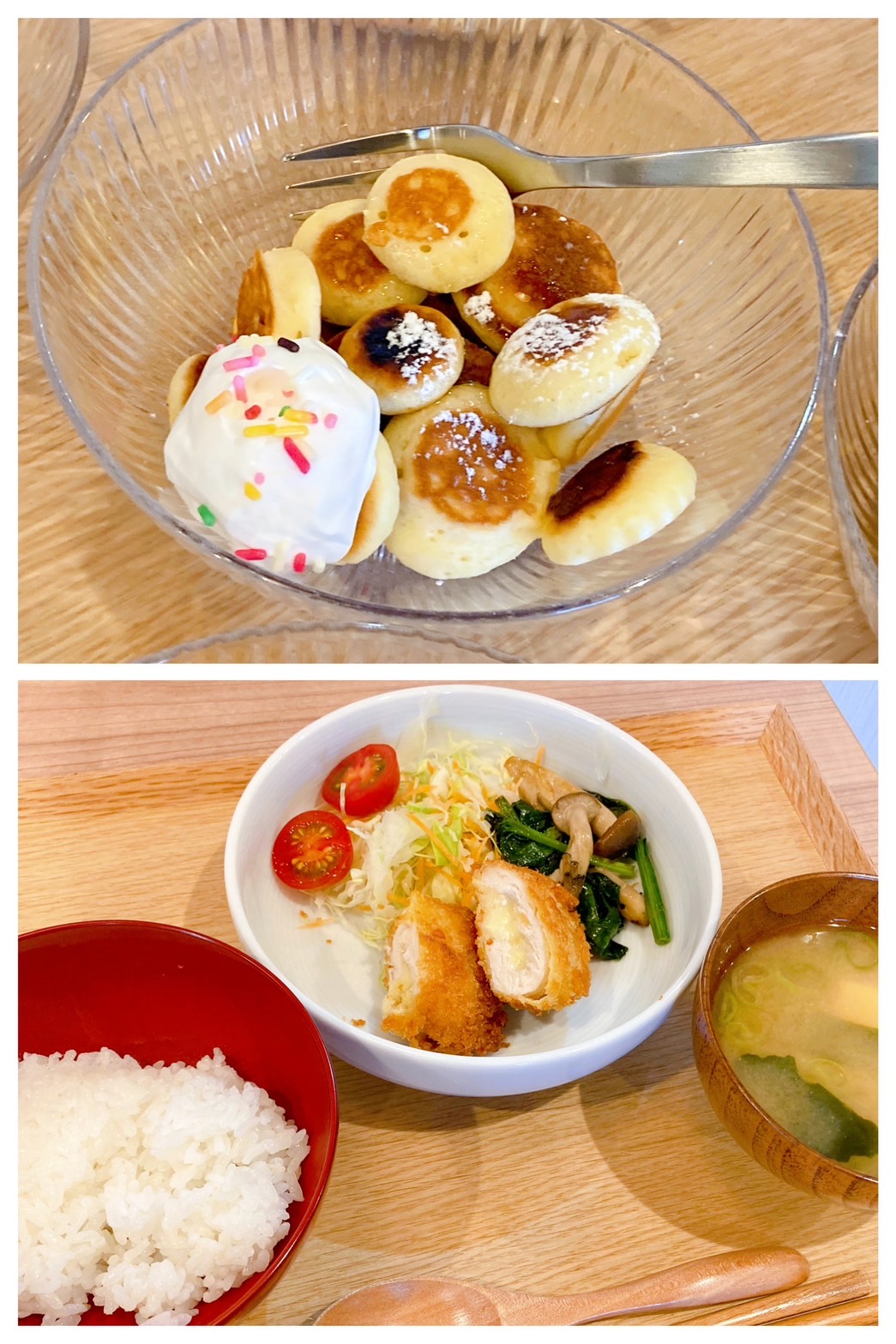 【都筑校】ユニークなパンケーキ！