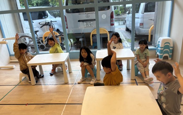 【青葉校】プレクラスの今週のワークショップ