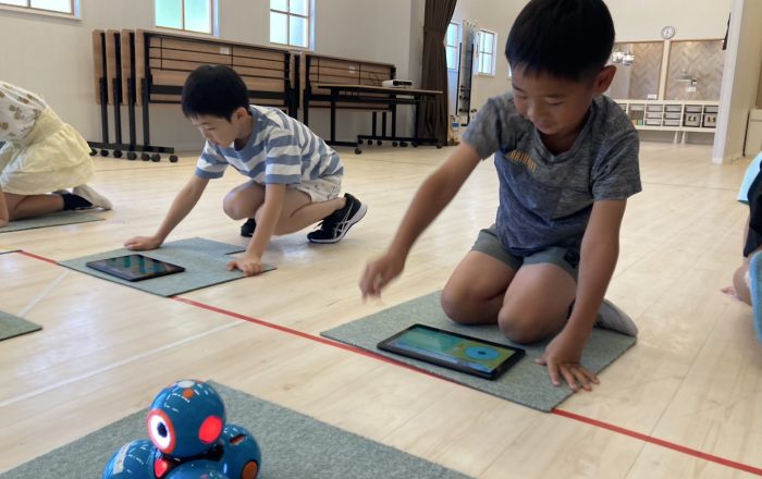 【都筑校】ロボット動かすの楽しい!!