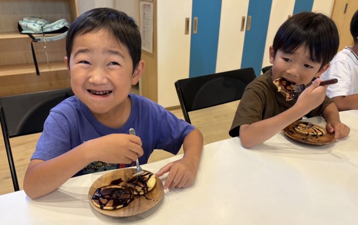 【青葉校】幸せのパンケーキ(^▽^)