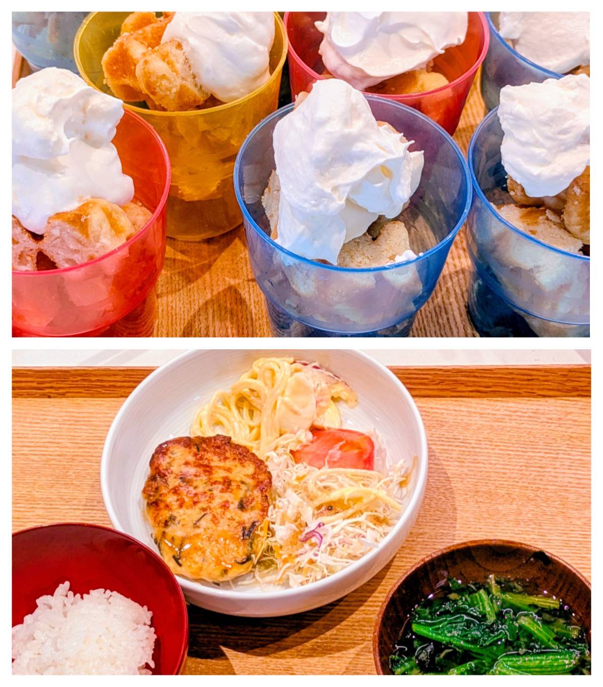 【青葉校】ワッフルとクリームの食感がいい！