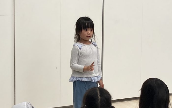 【都筑校】みんなの前に立ってみよう！