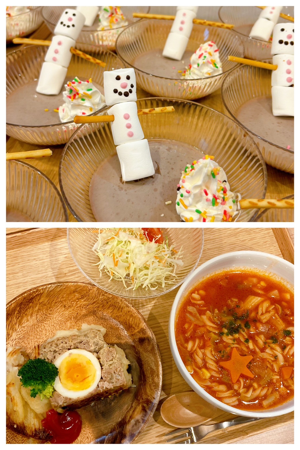 【都筑校】クリスマスイヴメニュー！