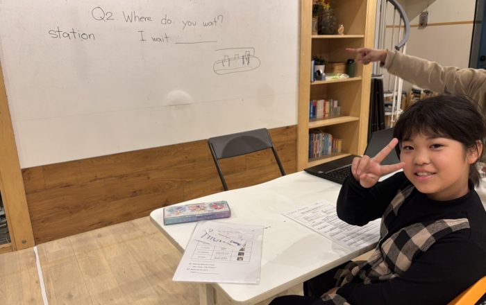 【青葉校】駅構内の様子を伝えよう