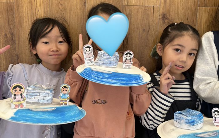 【都筑校】ウィンター3Dアート！！