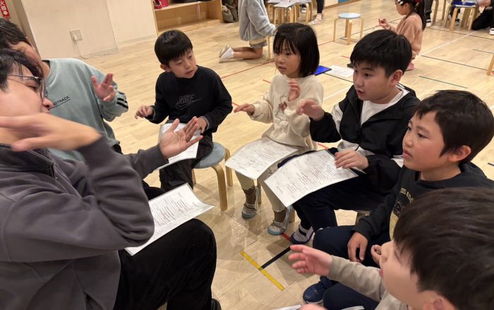 【青葉校】ストーリーの練習は発音に集中！